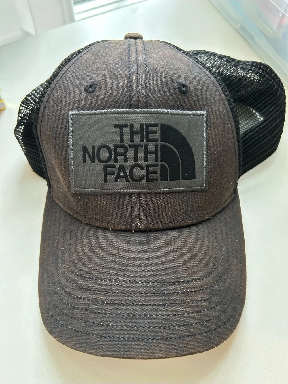 🖤🧢 VINTAGE THE NORTH FACE FADED TRUCKER HAT 🧢🖤unisex